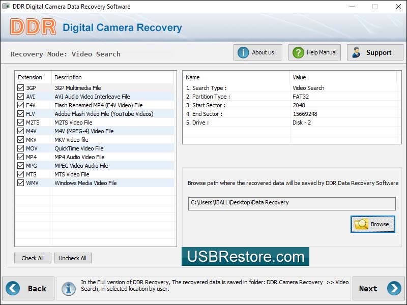 Photo Restore Software screenshot