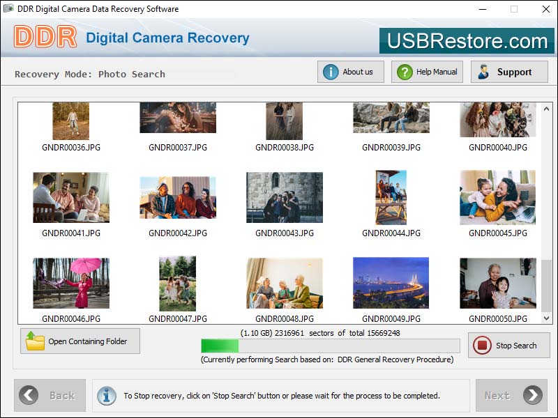 Digital Camera Restore Software