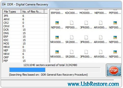 Digital Camera Restore Software