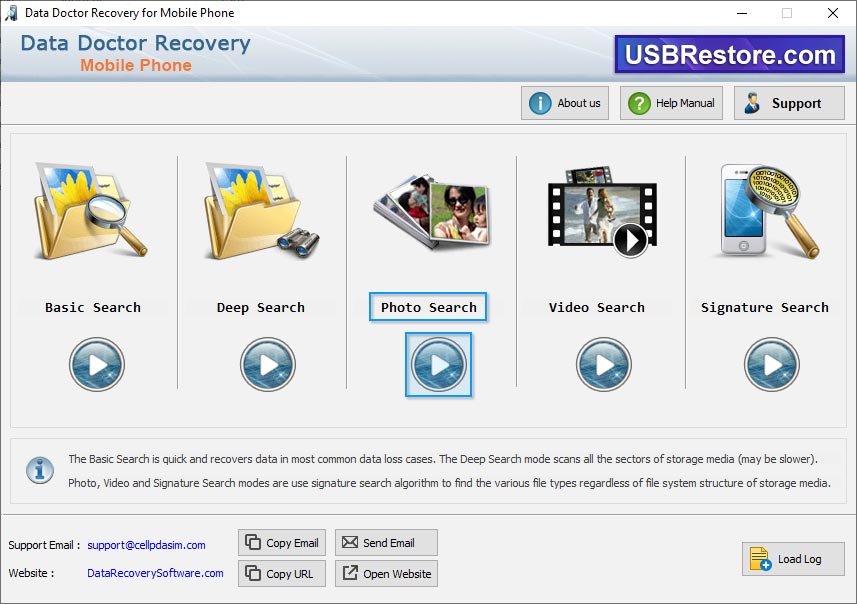Select any one recovery mode